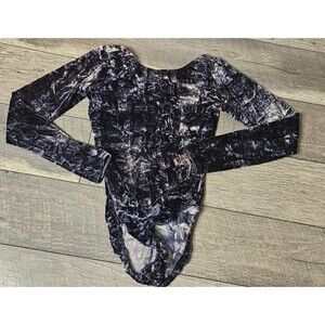 Motionware Gymnastics Leotard Velvet Small Adult